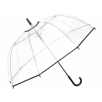 Зонт прозрачный трость с каймой Popular