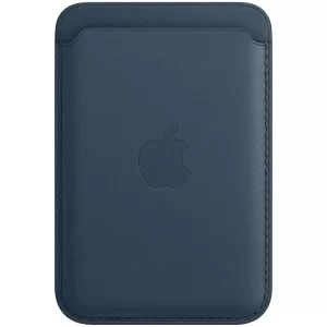 Leather Wallet with MagSafe Copy B (Baltic Blue)