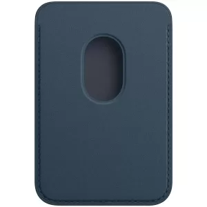 Leather Wallet with MagSafe Copy B (Baltic Blue)