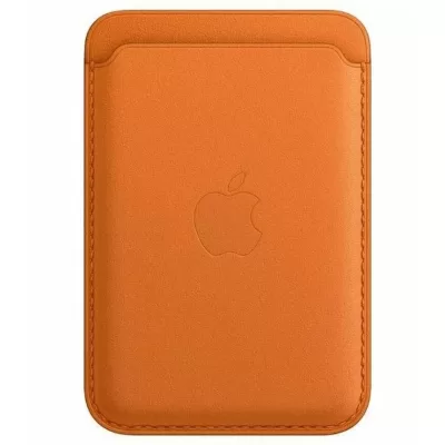 Leather Wallet with MagSafe Copy B (Orange)
