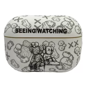 Чехол AirPods Pro/Pro 2 Luxo (Кавс Белый(A65))