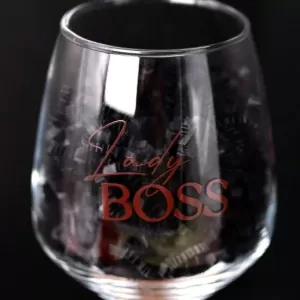 Бокал для вина Oh vine! "Lady BOSS", 400мл
