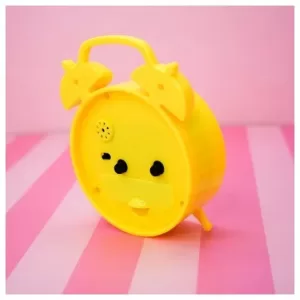 Часы-будильник «SMILE», yellow