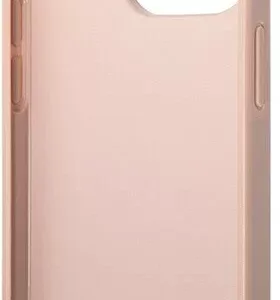 Чехол iP 14 Pro Max GS Saffiano Metal Logo (Pink)