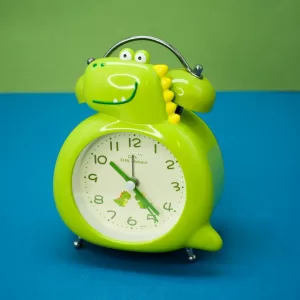 Часы-будильник «Dino», light green