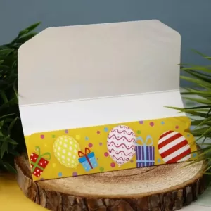 Конверт для денег "С днем варенья", шарики