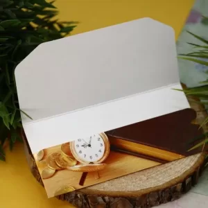 Конверт для денег "Поздравляю", часы