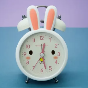 Часы-будильник «Cute rabbit», white