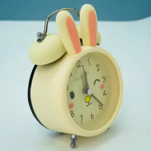 Часы-будильник «Cute rabbit», yellow