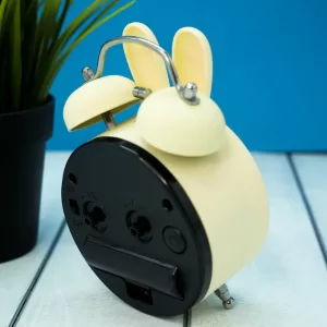 Часы-будильник «Cute rabbit», yellow
