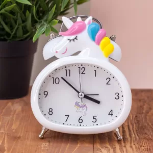 Часы-будильник "Sleeping unicorn", white