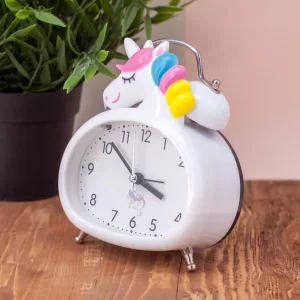 Часы-будильник "Sleeping unicorn", white