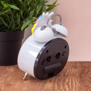 Часы-будильник "Sleeping unicorn", white