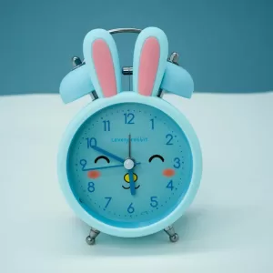 Часы-будильник «Cute rabbit», blue