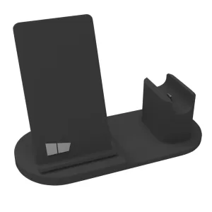 Беспроводное зарядное устройство More Choice Smart CW24S 10W + кабель USB Type-C 1m Black