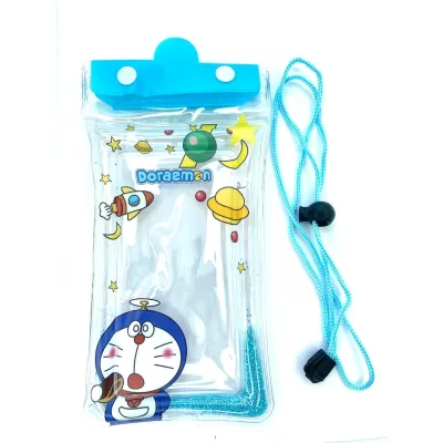 Водонепроницаемый чехол Doraemon (голубой)
