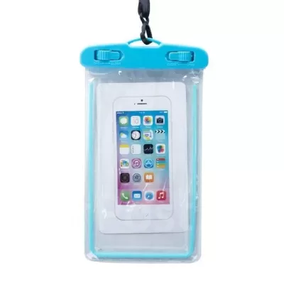 Водонепроницаемый чехол (голубой)