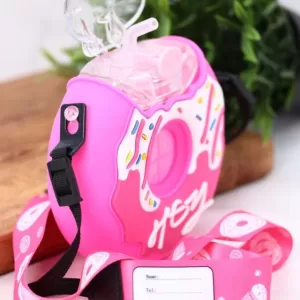 Бутылка «Donut hey», pink (380 ml)