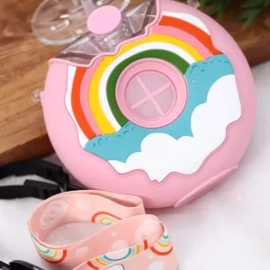 Бутылка «Rainbow donut», pink (380 ml)