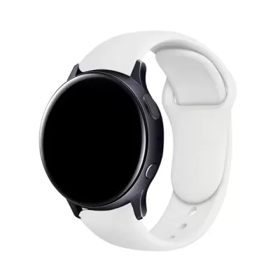 Ремешок Samsung/Huawei Silicone 22mm (Белый)