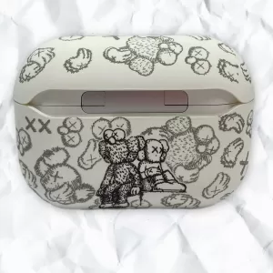 Чехол AirPods Pro/Pro 2 Luxo (Кавс Белый(A65))