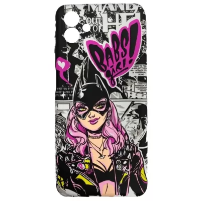 Чехол Sams A04 Luxo (Женщина Кошка(J180))