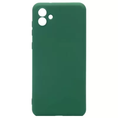 Чехол Sams A04 Silicone Case Logo (Темно-зеленый(22))