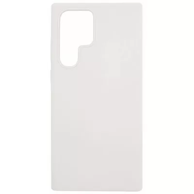 Чехол Sams S22 Ultra Silicone Case Logo (Белый(9))