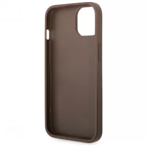 Чехол iP 13 GS Big Metal Logo (Brown)