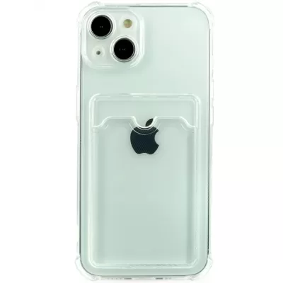 Чехол iP 14 Plus Pocket Case (TPU) (Clear)