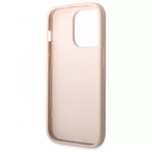 Чехол iP 14 Pro GS Big Metal Logo (Pink)