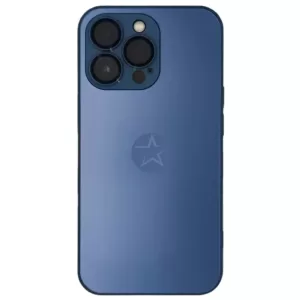 Чехол для iPhone 13 Pro AG Gless case MagSafe (Navy Blue)