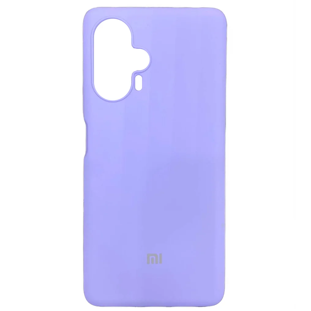 Чехол Redmi Note 12 Turbo/Poco F5 Silicone Case Logo (Лиловый(13)) Купить в  ЛНР, Луганске и по всей России Stars Case