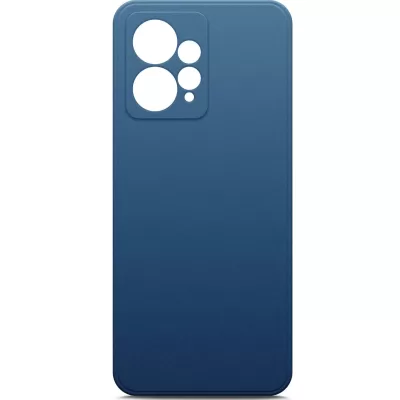 Чехол Redmi Note 12 4G Silicone Case Logo (Темно-Синий(8))