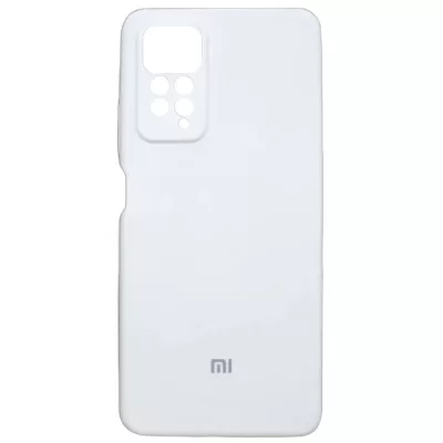 Чехол Redmi Note 11 Pro Silicone Case Logo (Белый(9))