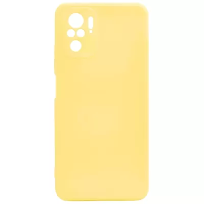 Чехол Redmi Note 10/10S/M5s Silicone Case Logo (Желтый(20))
