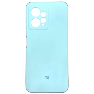 Чехол Redmi Note 12 4G Silicone Case Logo (Голубой(11))
