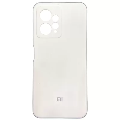 Чехол Redmi Note 12 4G Silicone Case Logo (Белый(9))
