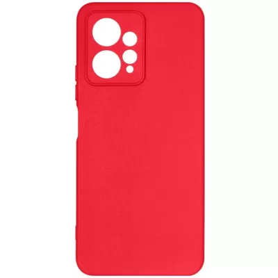 Чехол Redmi Note 12 4G Silicone Case Logo (Красный(1))