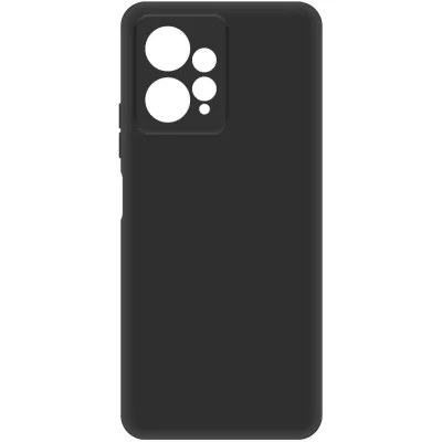 Чехол Redmi Note 12 4G Silicone Case Logo (Черный(3))