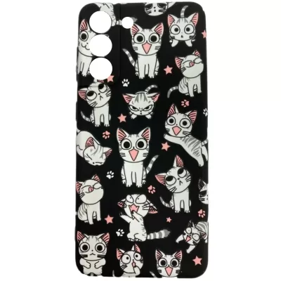 Чехол Sams S21 Luxo (Игривый Котик(J186))
