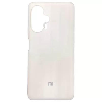 Чехол Redmi Note 12 Turbo/Poco F5 Silicone Case Logo (Белый(9))