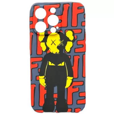 Чехол iP 14 Pro Max Luxo (Кавс Фенди(S46))