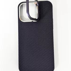 Чехол iP 13 Pro Max Shockproof Carbon (Purple)