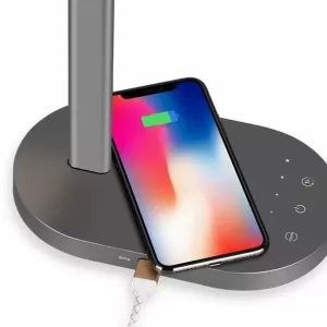 Зарядная станция Momax QL1A 10W светильник (Gray)