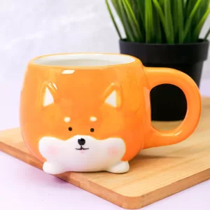 Кружка керамическая «Corgi», orange