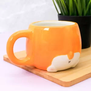 Кружка керамическая «Corgi», orange