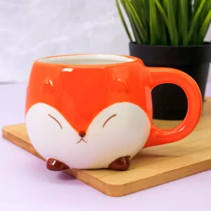 Кружка керамическая «FOX», orange