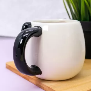 Кружка керамическая «Panda with ears», white