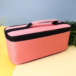 Ланчбокс "Big lunch", pink (ложка+вилка+сумочка)